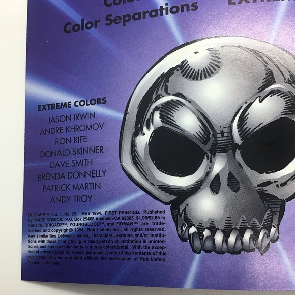 Vintage Brigade Vol 1 #25 May 1994 Image Comics Book First Printing. - Picture 5 of 6